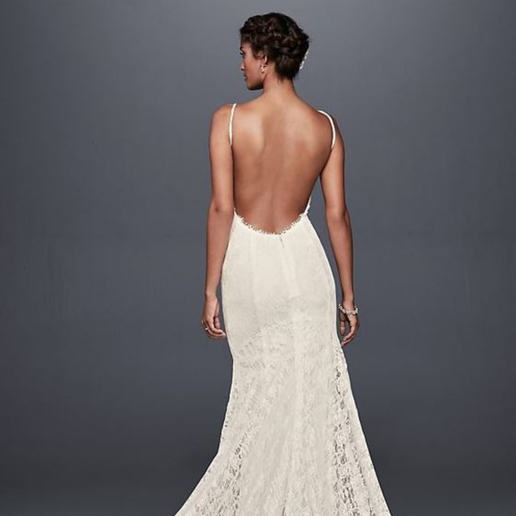 Galina Wedding Dress with Low Back WG3827 - Picture 8 of 8